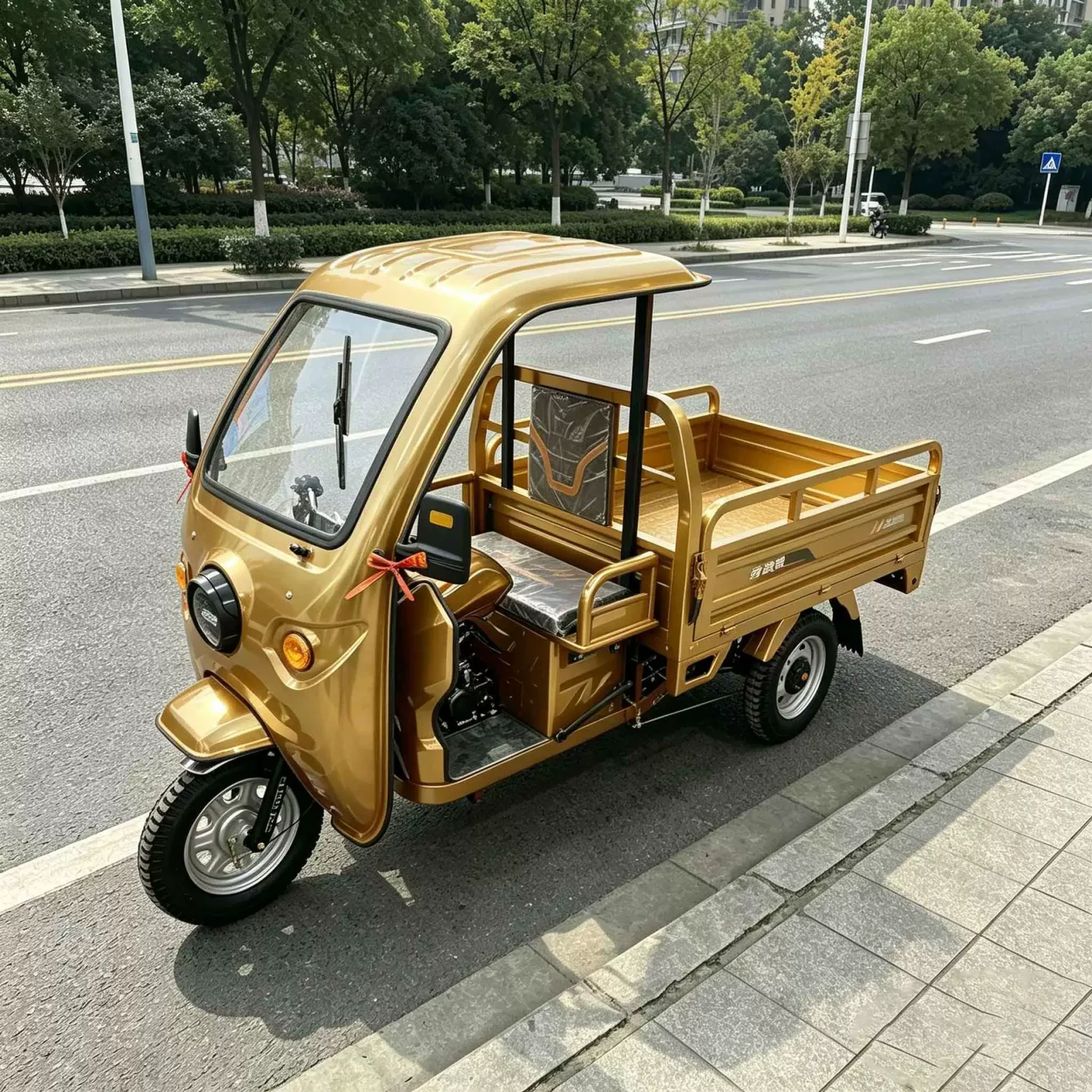 TRIVARO Fuel Passenger Trike for Export — Model TRV-52718542