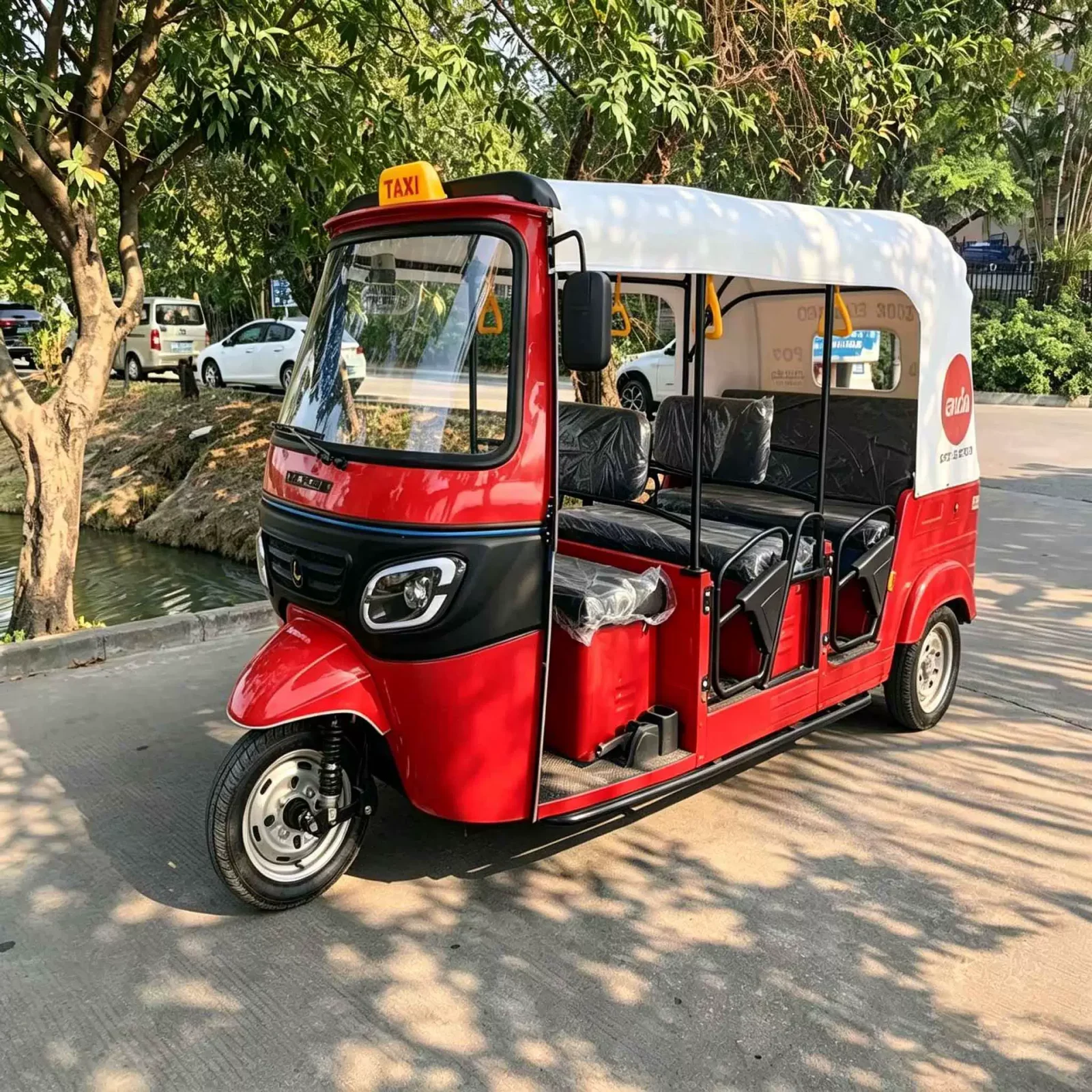 TRIVARO Fuel Passenger Trike for Export — Model TRV-12137057