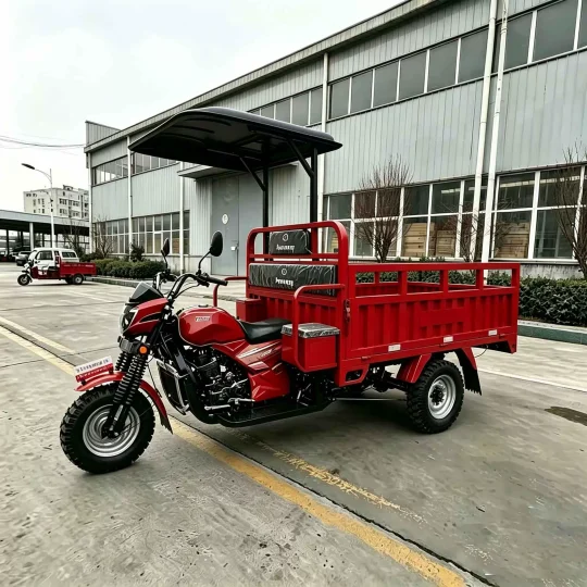 TRIVARO Fuel Cargo Trike for Export, 1 Seat — Model THREE-WHEEL-MOTORCYCLE