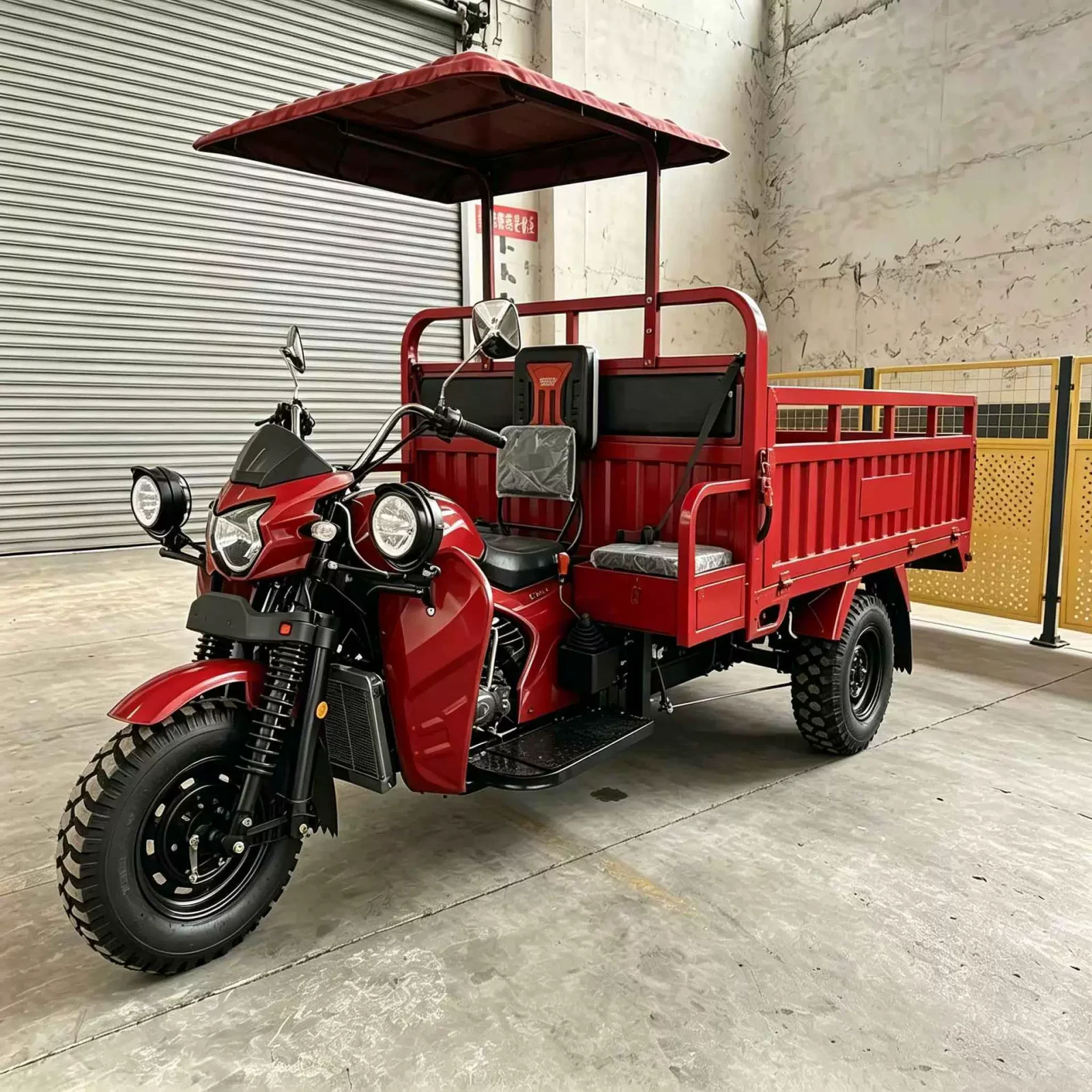 TRIVARO Fuel Cargo Trike Dump for Export, 1 Seat — Model KV150ZH-B