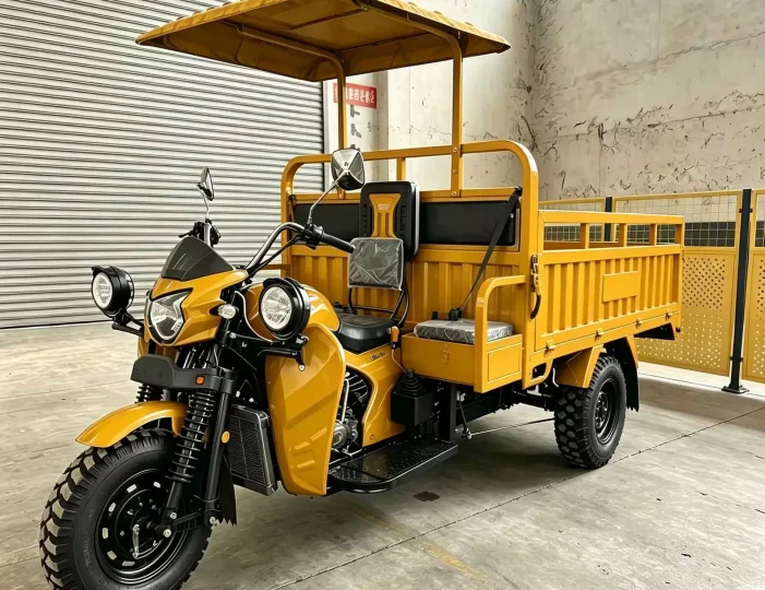 TRIVARO Fuel Cargo Trike for Export, 1 Seat — Model THREE-WHEEL-MOTORCYCLE