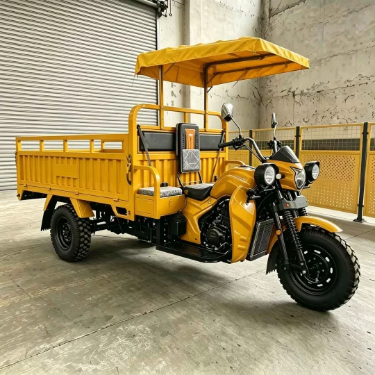 TRIVARO Fuel Cargo Trike for Export, 1 Seat — Model 1TON-1-5TON-2TON