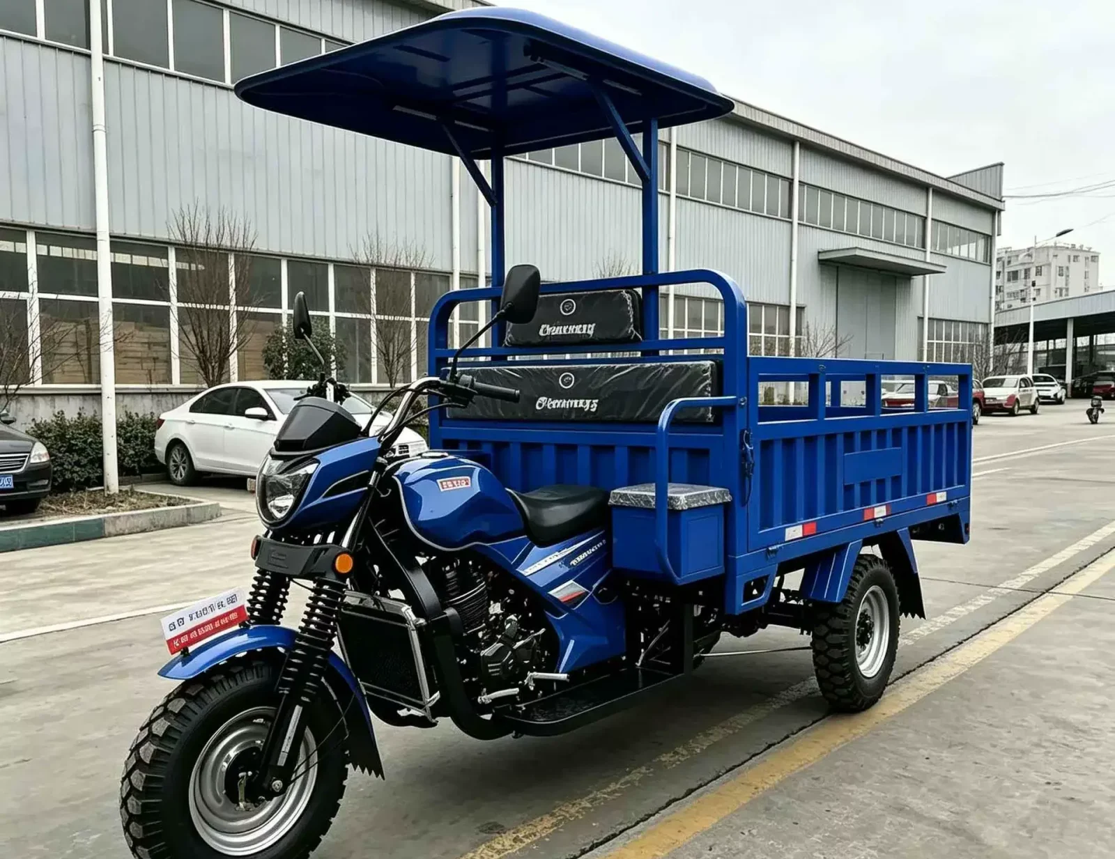TRIVARO Fuel Cargo Trike for Export, 1 Seat — Model KV200ZH-C