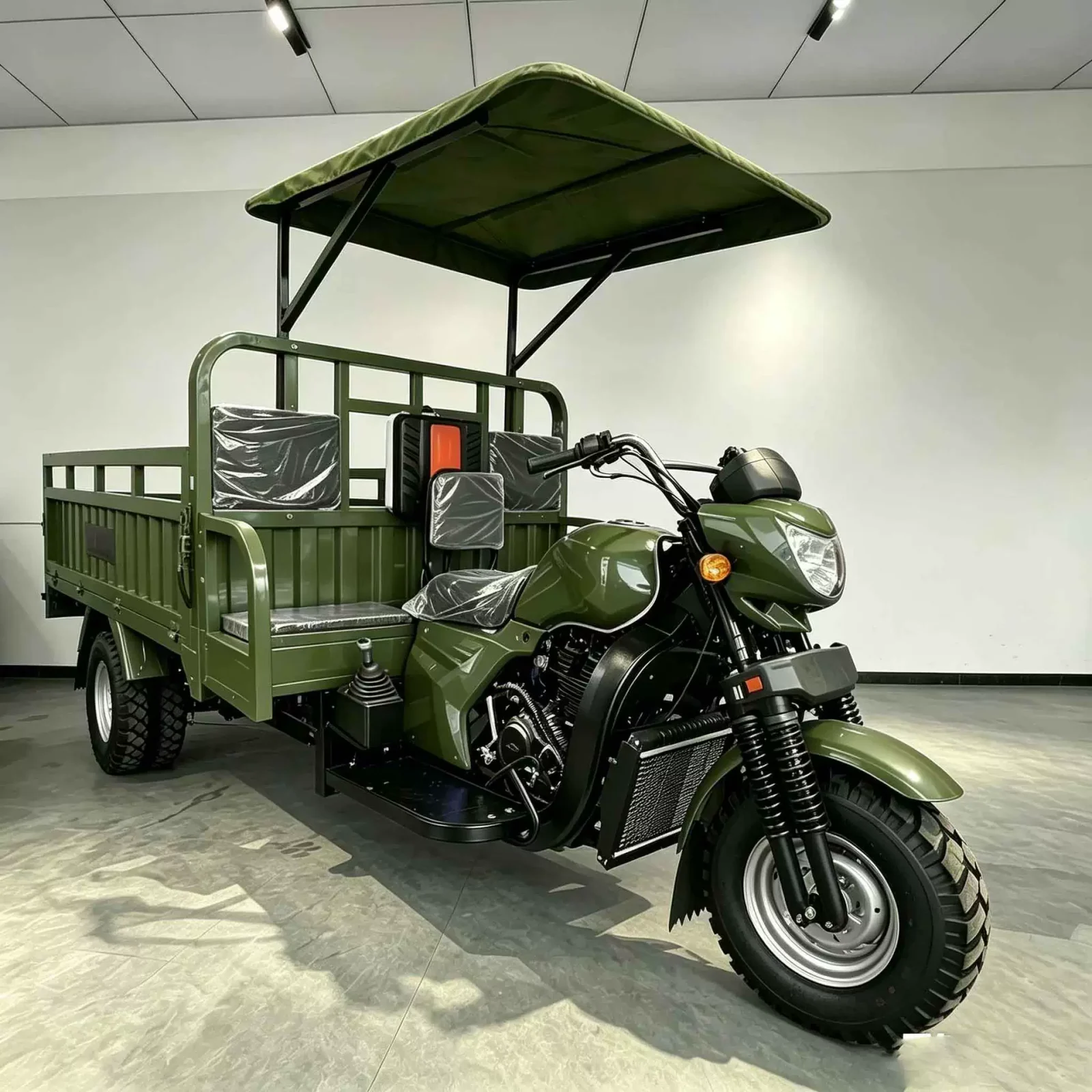 TRIVARO Fuel Cargo Trike for Export, 1 Seat — Model KV150ZH-B