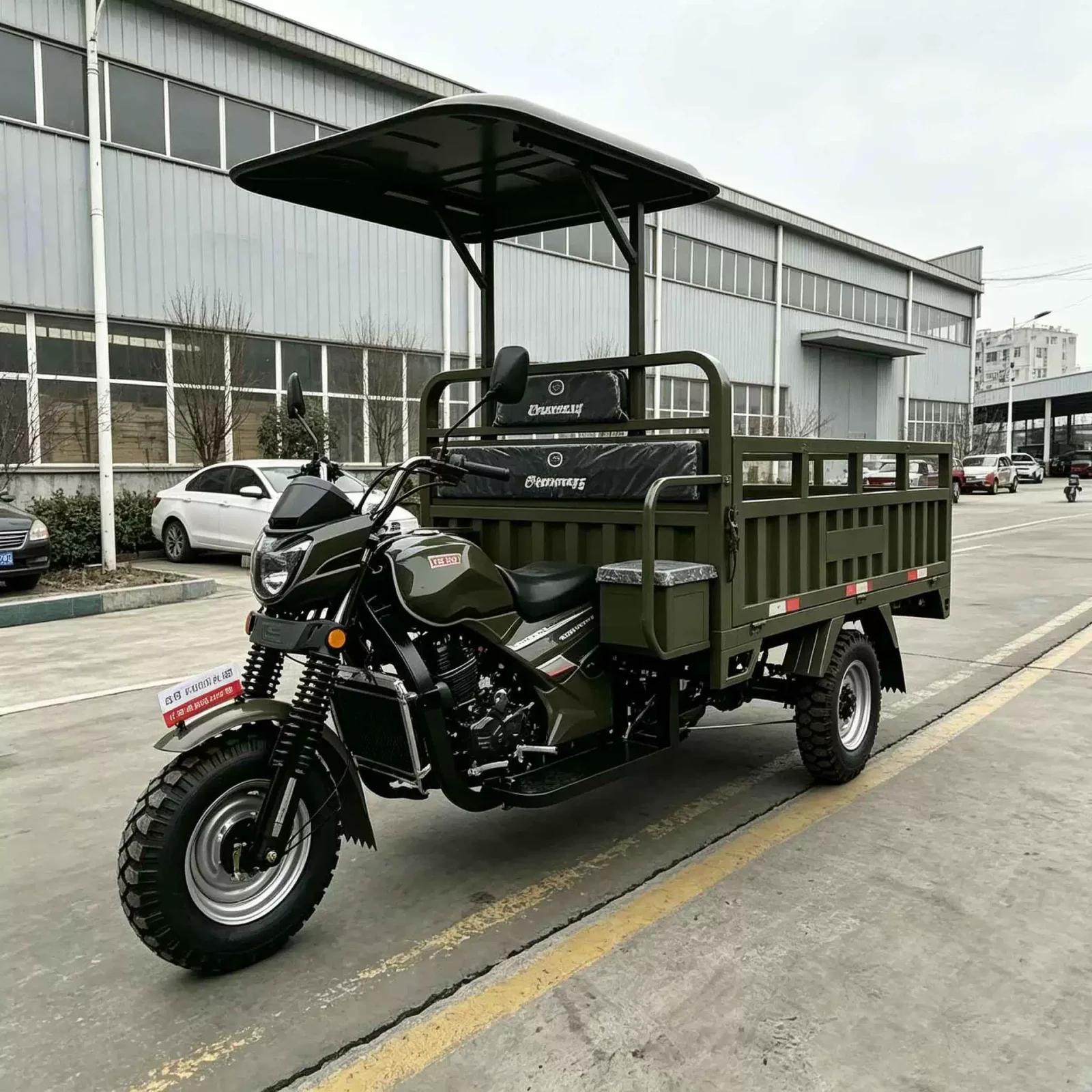 TRIVARO 150cc Cargo Trike for Export — Model TRV-11040808