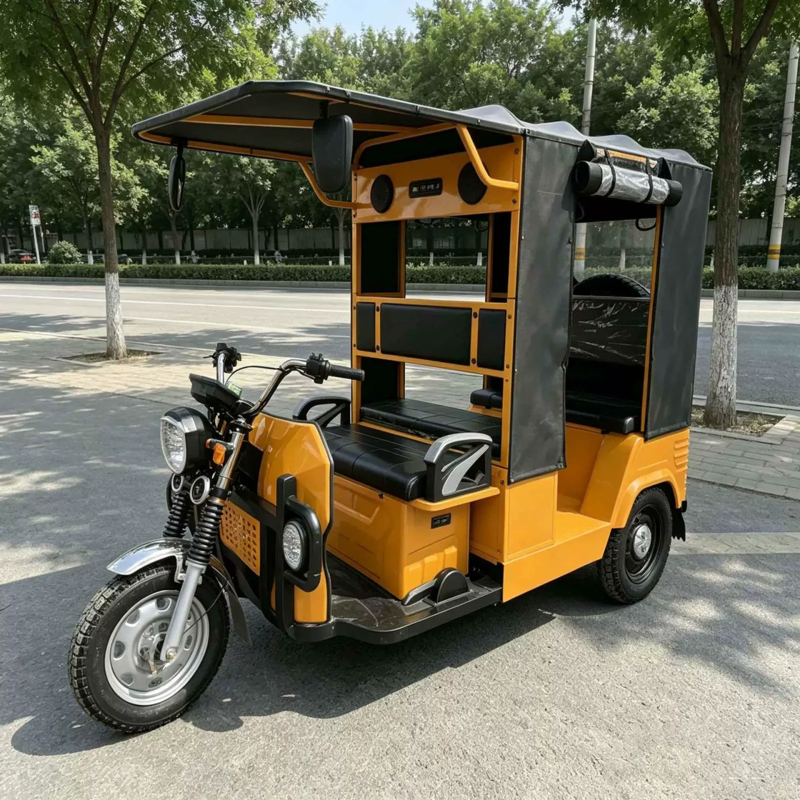 TRIVARO Fuel Passenger Trike for Export — Model TRV-90590340