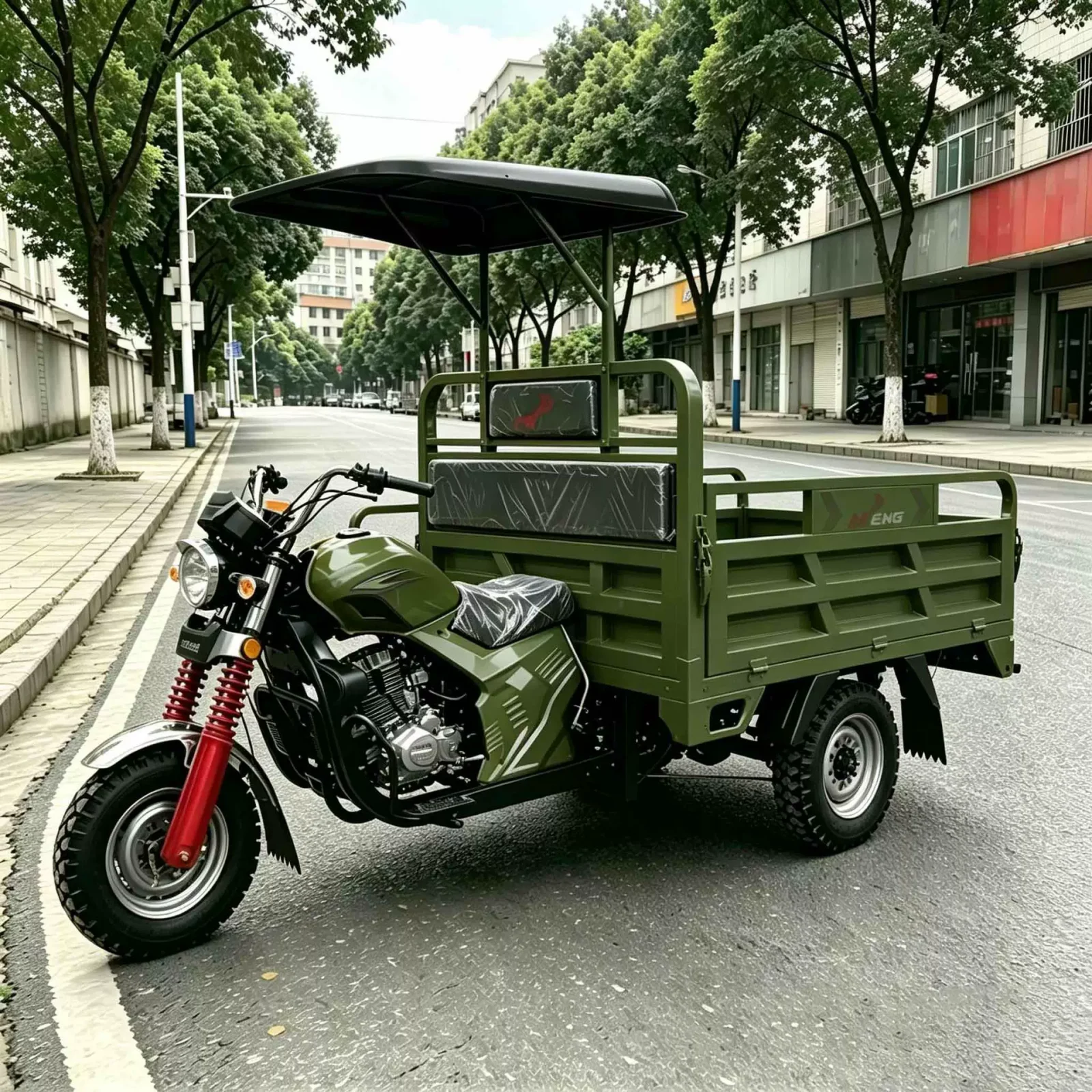 TRIVARO 200cc Cargo Trike for Export, 1 Seat — Model TRV-94724787