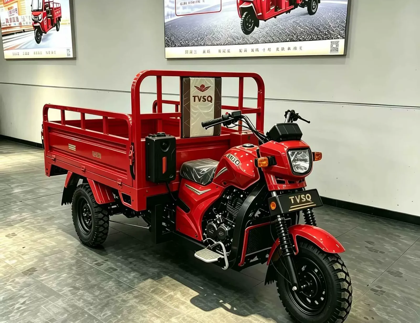 TRIVARO Fuel Cargo Trike Dump for Export, 1 Seat — Model TRV-63078731