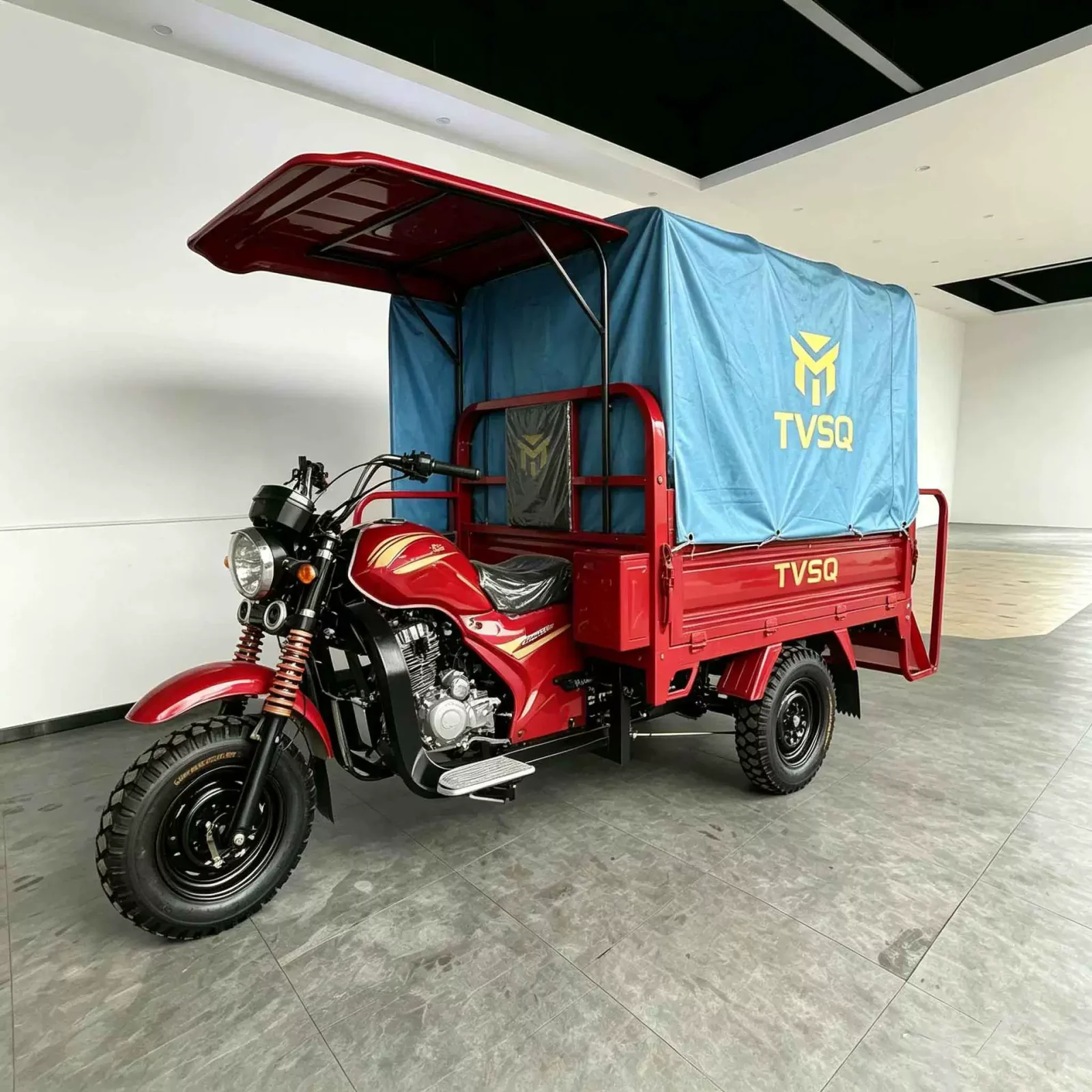TRIVARO 350cc Cargo Trike for Export, 1 Seat — Model 150-350