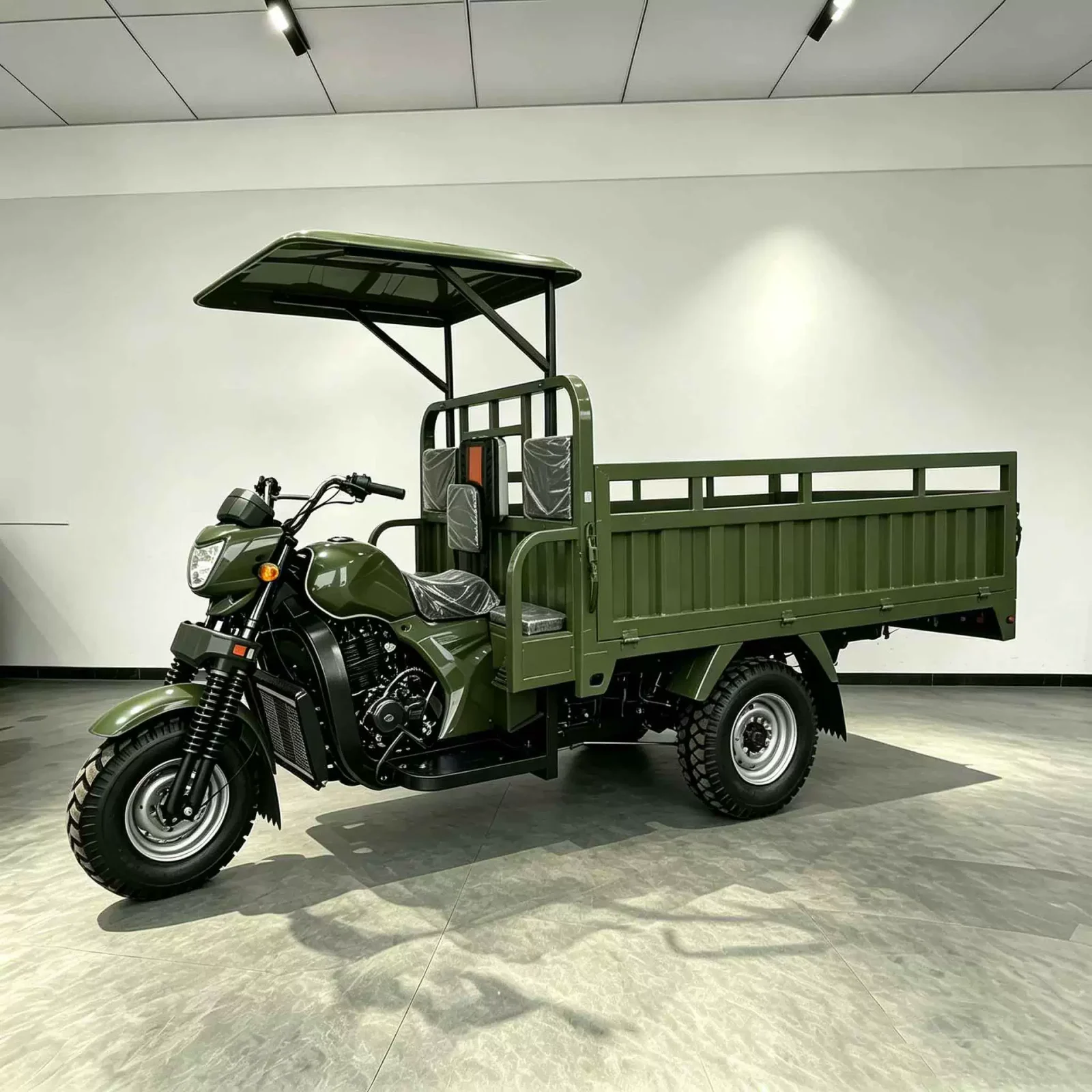 TRIVARO Fuel Cargo Trike for Export, 1 Seat — Model MOTORCYCLE