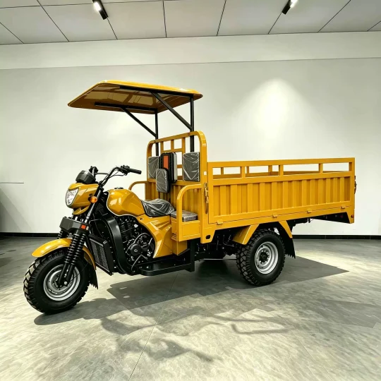 TRIVARO Fuel Cargo Trike for Export, 1 Seat — Model THREE-WHEEL-MOTORCYCLE