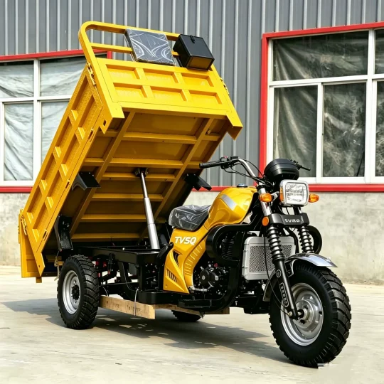 TRIVARO 200cc Cargo Trike Dump, 1 Seat — Model JS150ZH-5D