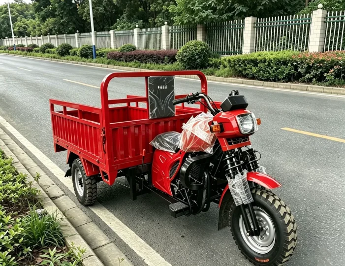 TRIVARO Fuel Cargo Trike for Export, 1 Seat — Model JS150ZH-5D