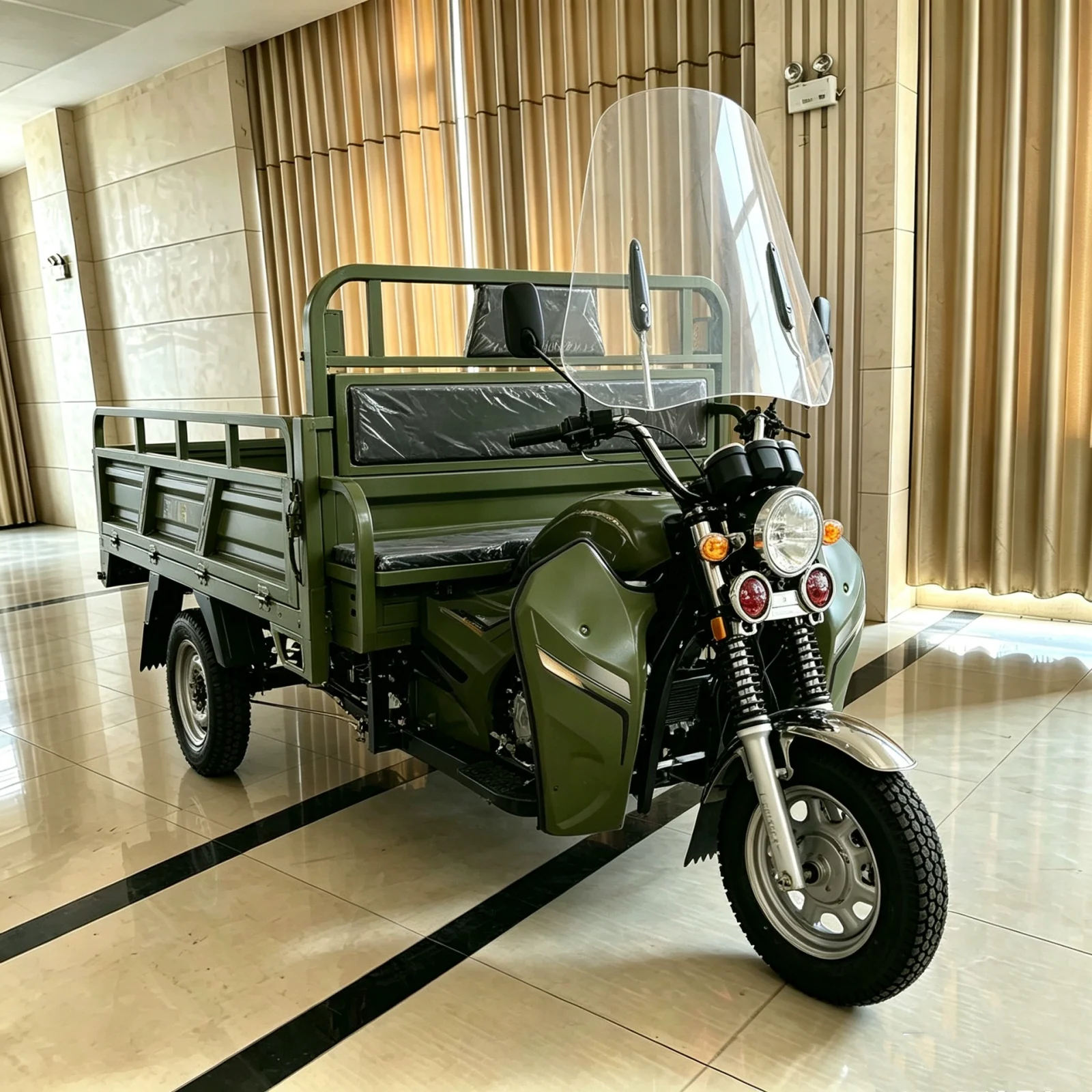 TRIVARO Fuel Cargo Trike for Export, 1 Seat — Model TRV-99711312
