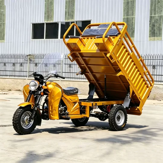 TRIVARO 350cc Cargo Trike Dump, 1000kg Payload, 1 Seat — Model 150-350