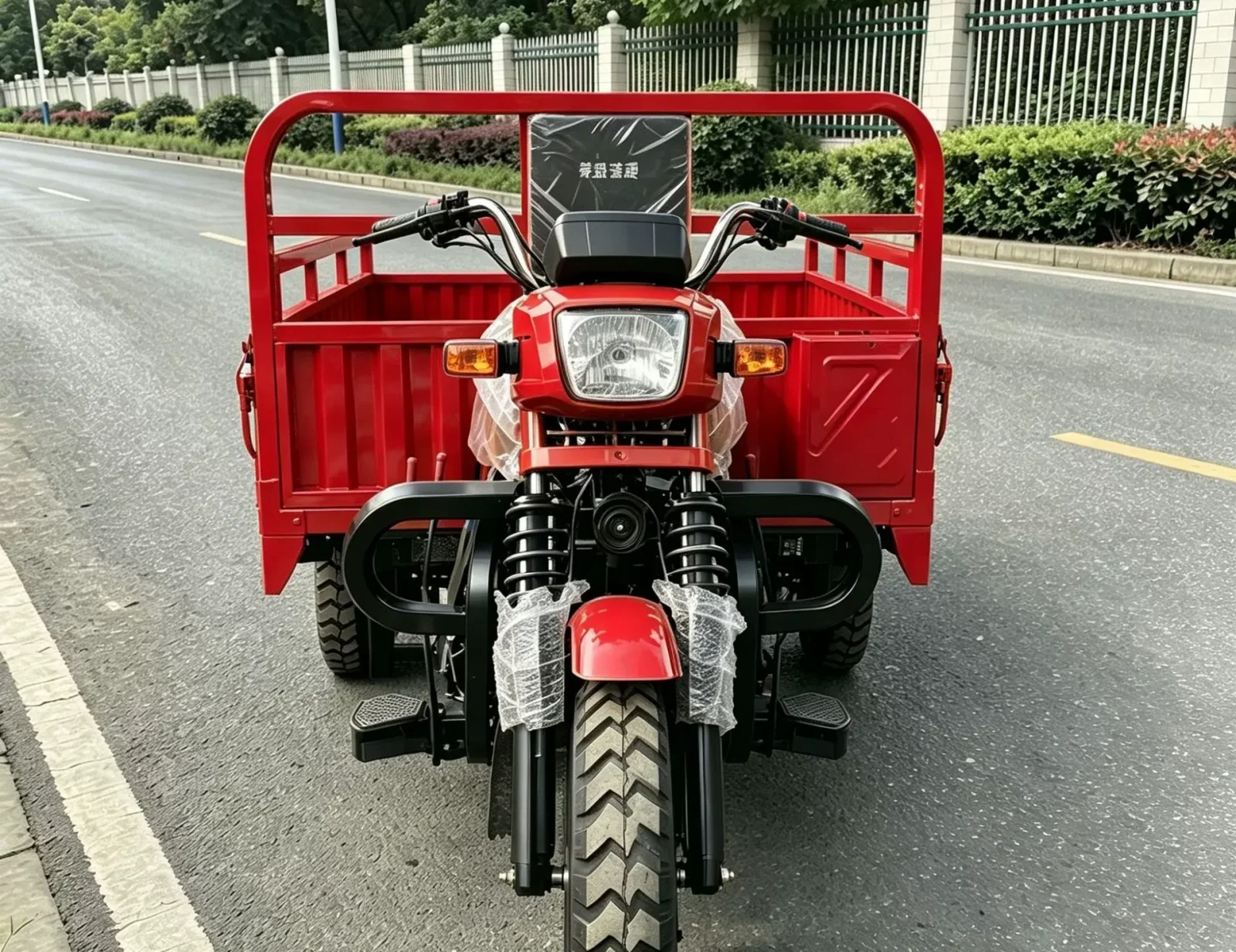TRIVARO Fuel Cargo Trike for Export, 1 Seat — Model JS150ZH-5D