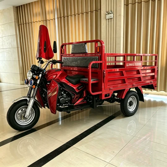 TRIVARO 200cc Cargo Trike Dump, 1200kg Payload, 1 Seat — Model THREE-WHEELED-MOTORCYCLE