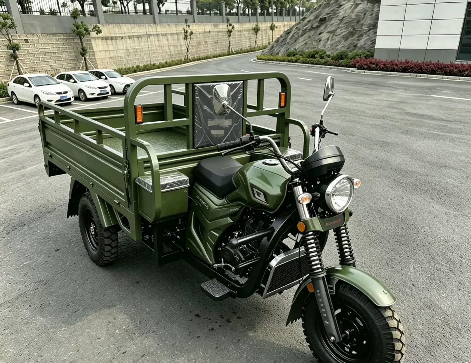 TRIVARO 200cc Cargo Trike for Export, 1 Seat — Model TRV-19722470