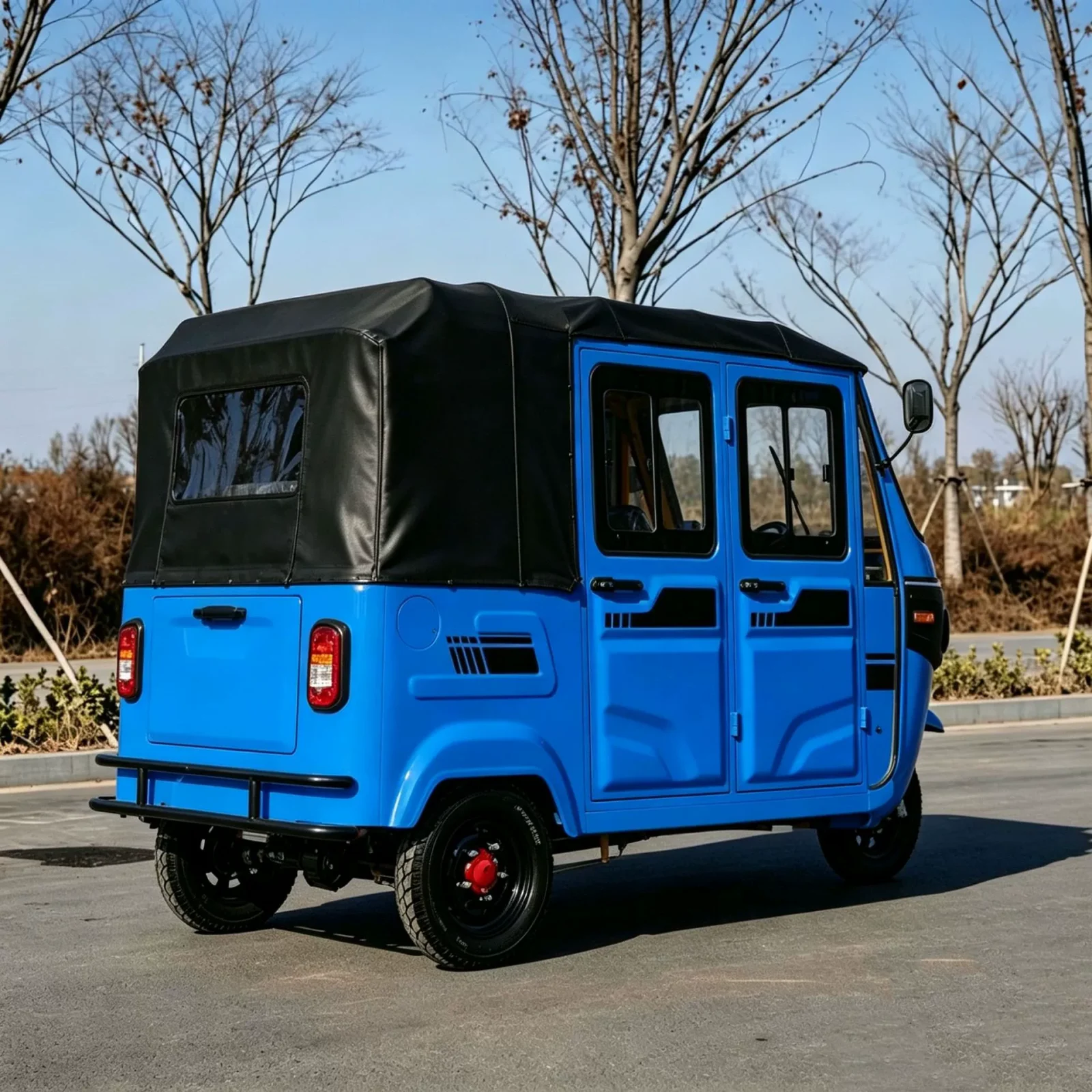 TRIVARO Fuel Passenger Trike for Export — Model TUK-TUK