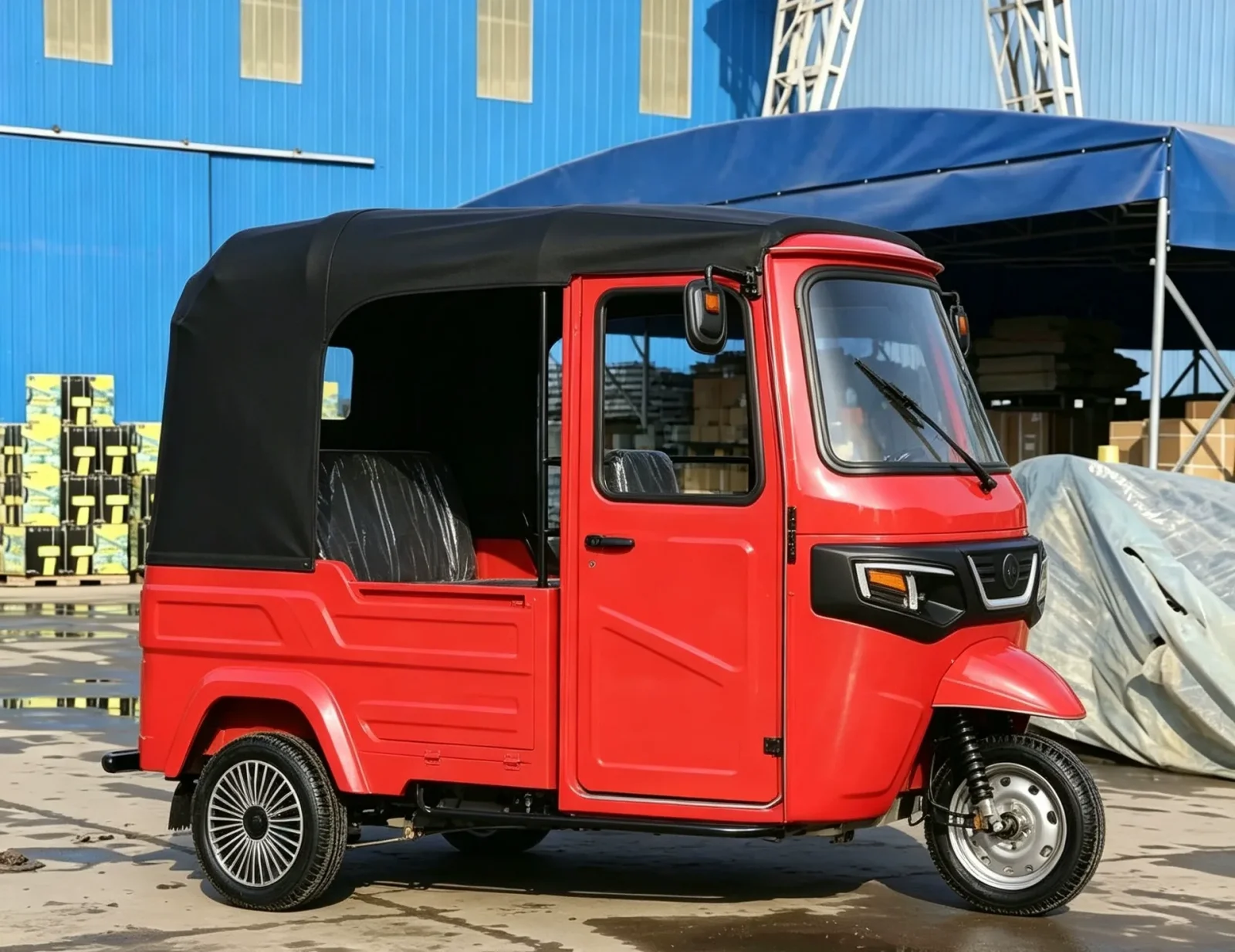 TRIVARO Fuel Passenger Trike for Export — Model TRV-19318675