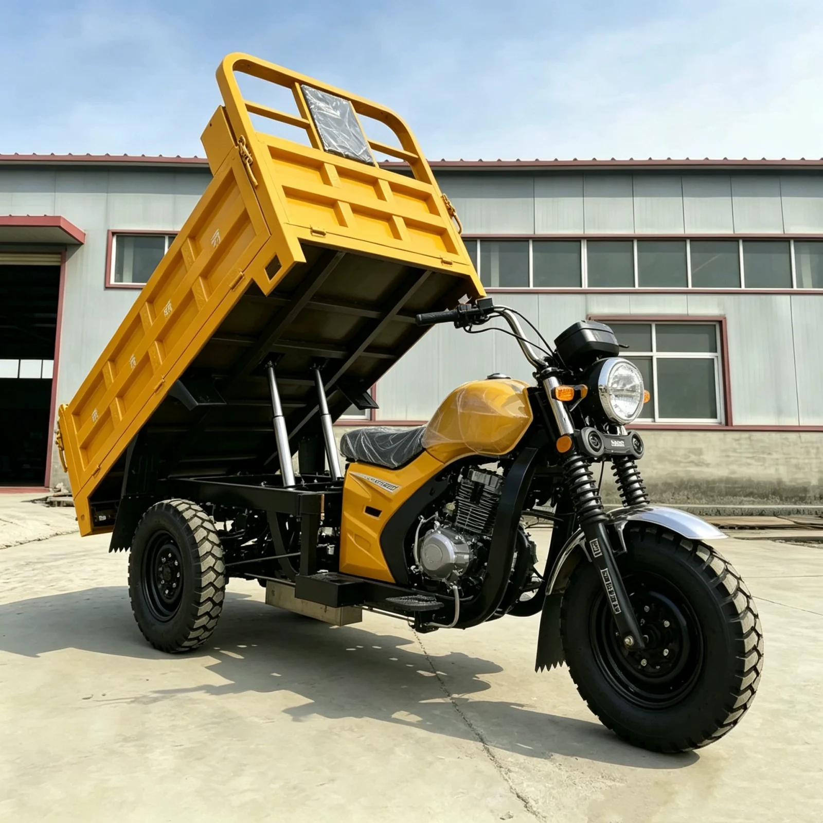 TRIVARO 300cc Cargo Trike for Export, 1 Seat — Model GJ150ZH-2A