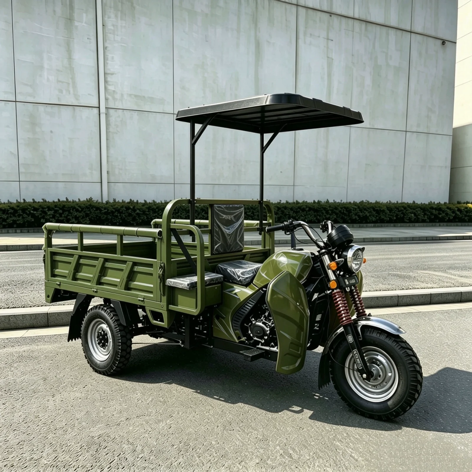 TRIVARO 350cc Cargo Trike for Export, 1 Seat — Model 150-350