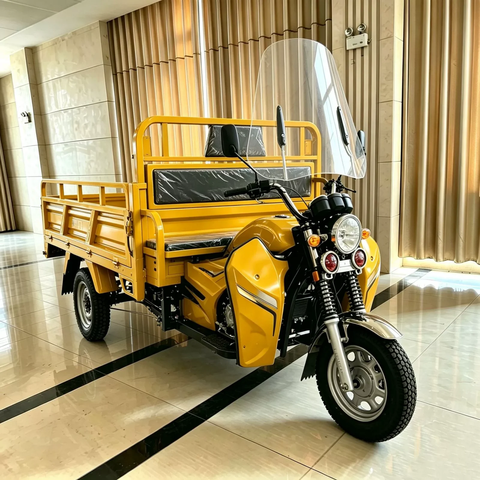 TRIVARO Fuel Cargo Trike Dump for Export, 1 Seat — Model TRV-89180624