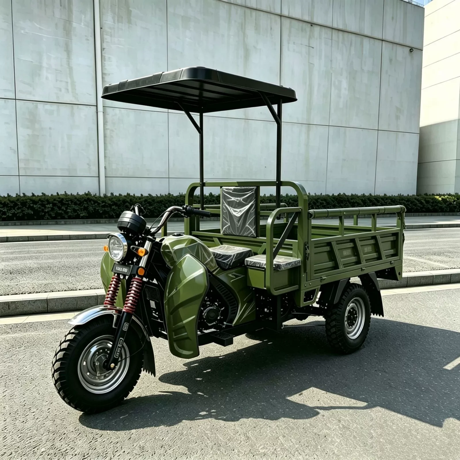 TRIVARO 350cc Cargo Trike for Export, 1 Seat — Model 150-350