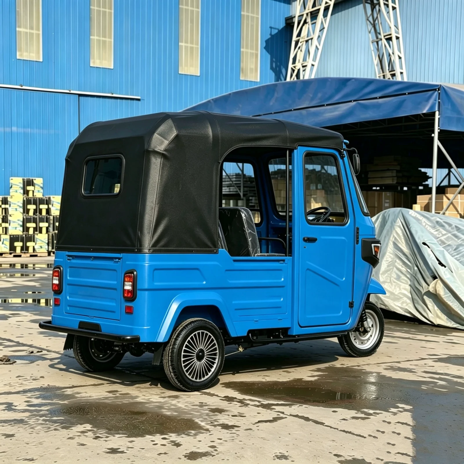TRIVARO Fuel Passenger Trike for Export — Model TUK-TUK