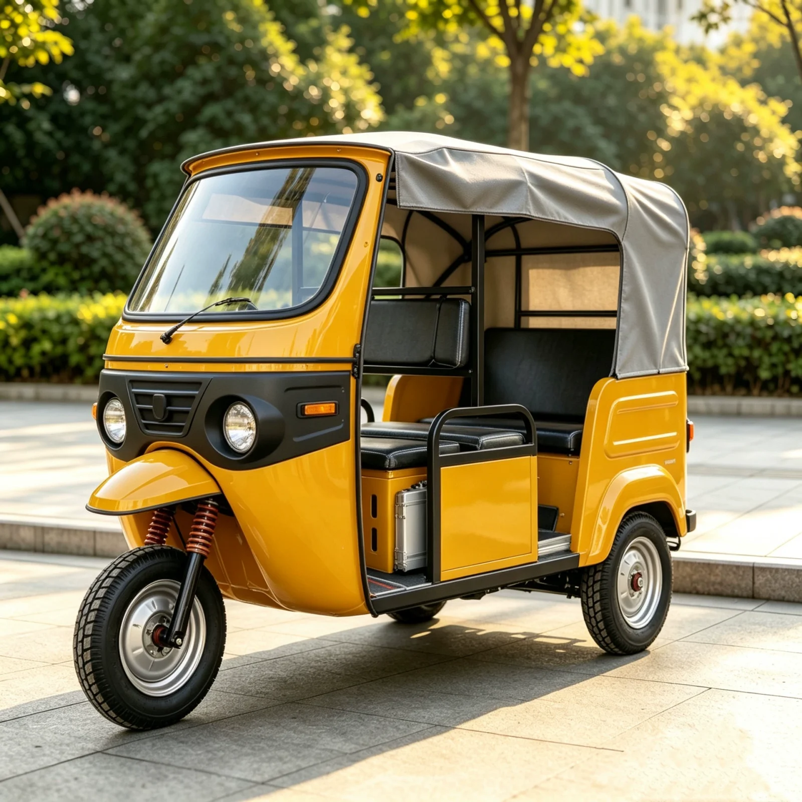 TRIVARO Fuel Passenger Trike for Export — Model MOTORCYCLE