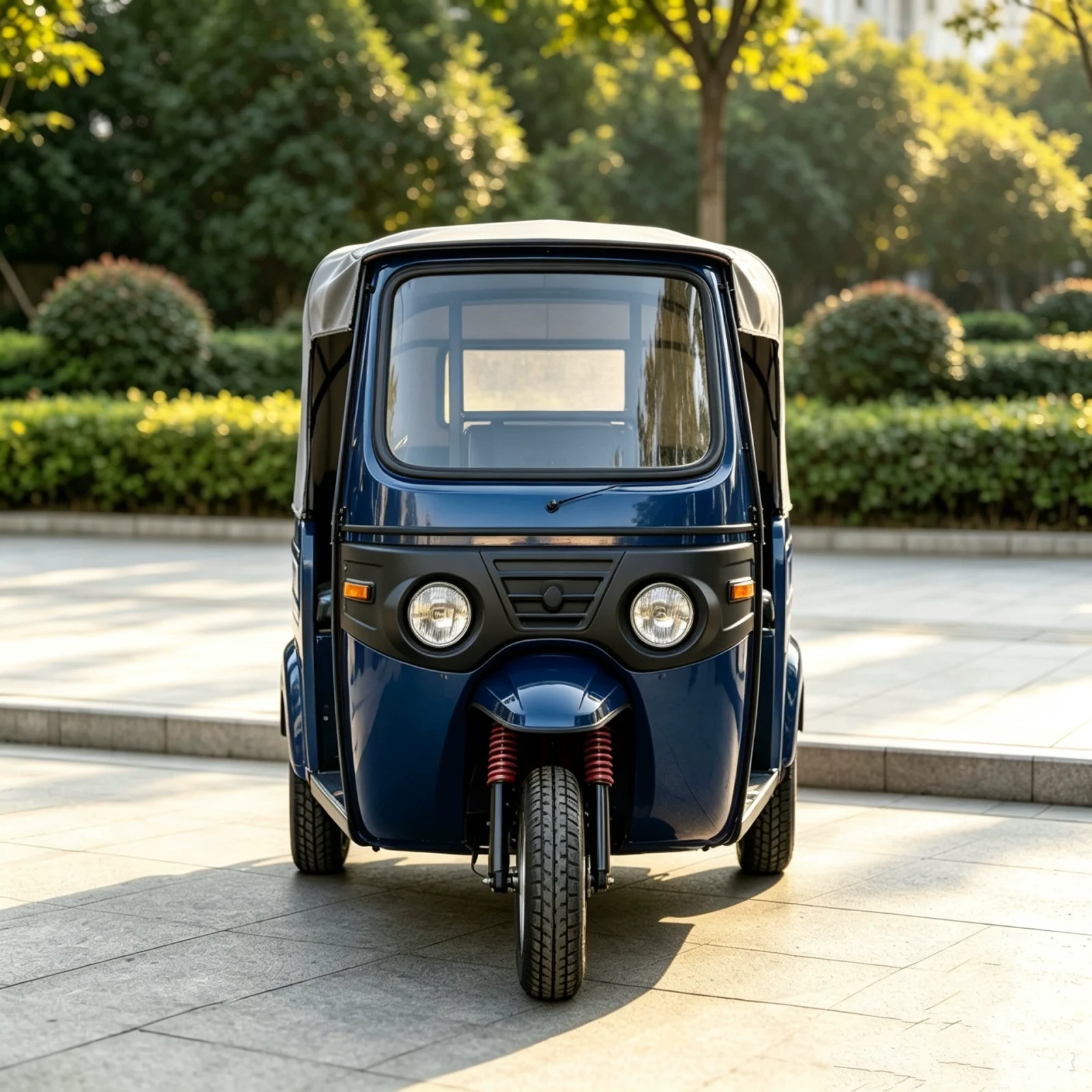 TRIVARO Fuel Passenger Trike for Export — Model TUK-TUK-CUSTOMIZED