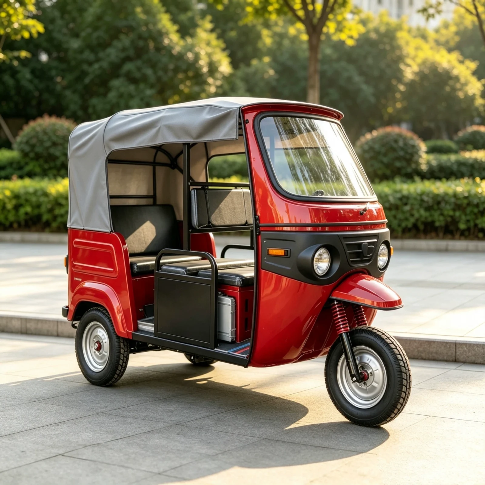 TRIVARO Fuel Passenger Trike for Export — Model TUK-TUK