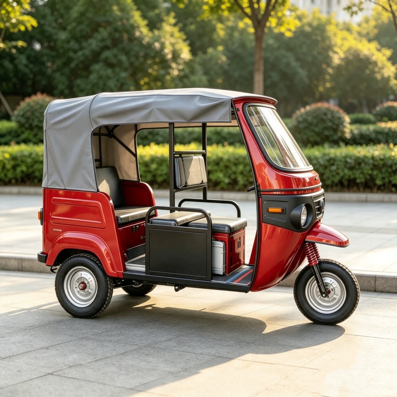 TRIVARO Fuel Passenger Trike for Export — Model ET-09