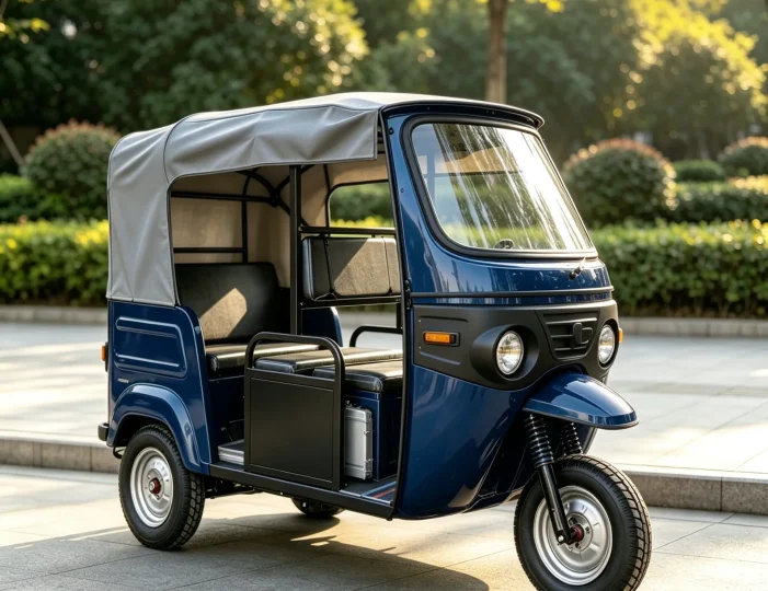 TRIVARO Fuel Cargo Trike Dump for Export, 1 Seat — Model TUK-TUK-CUSTOMIZED