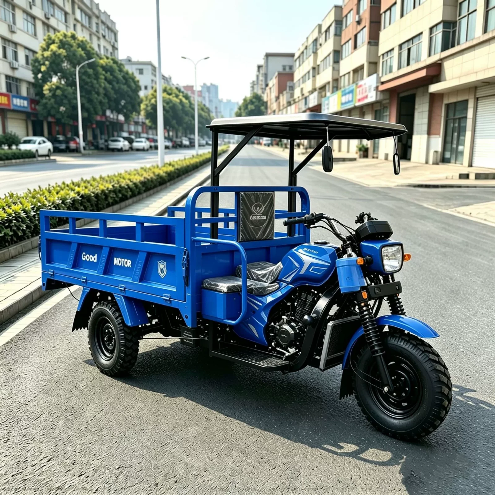 TRIVARO 200cc Cargo Trike for Export, 1 Seat — Model GJ150ZH-2A