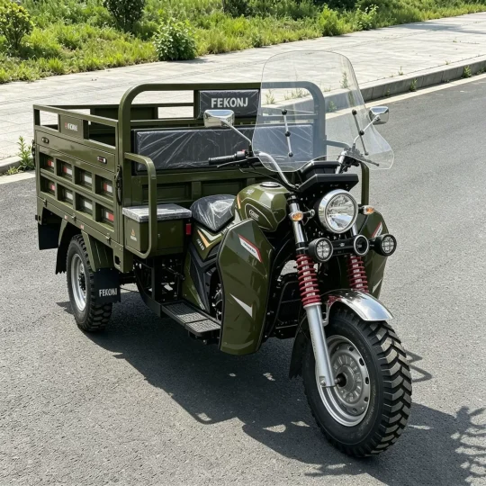 TRIVARO 350cc Cargo Trike for Export, 1 Seat — Model 150-350