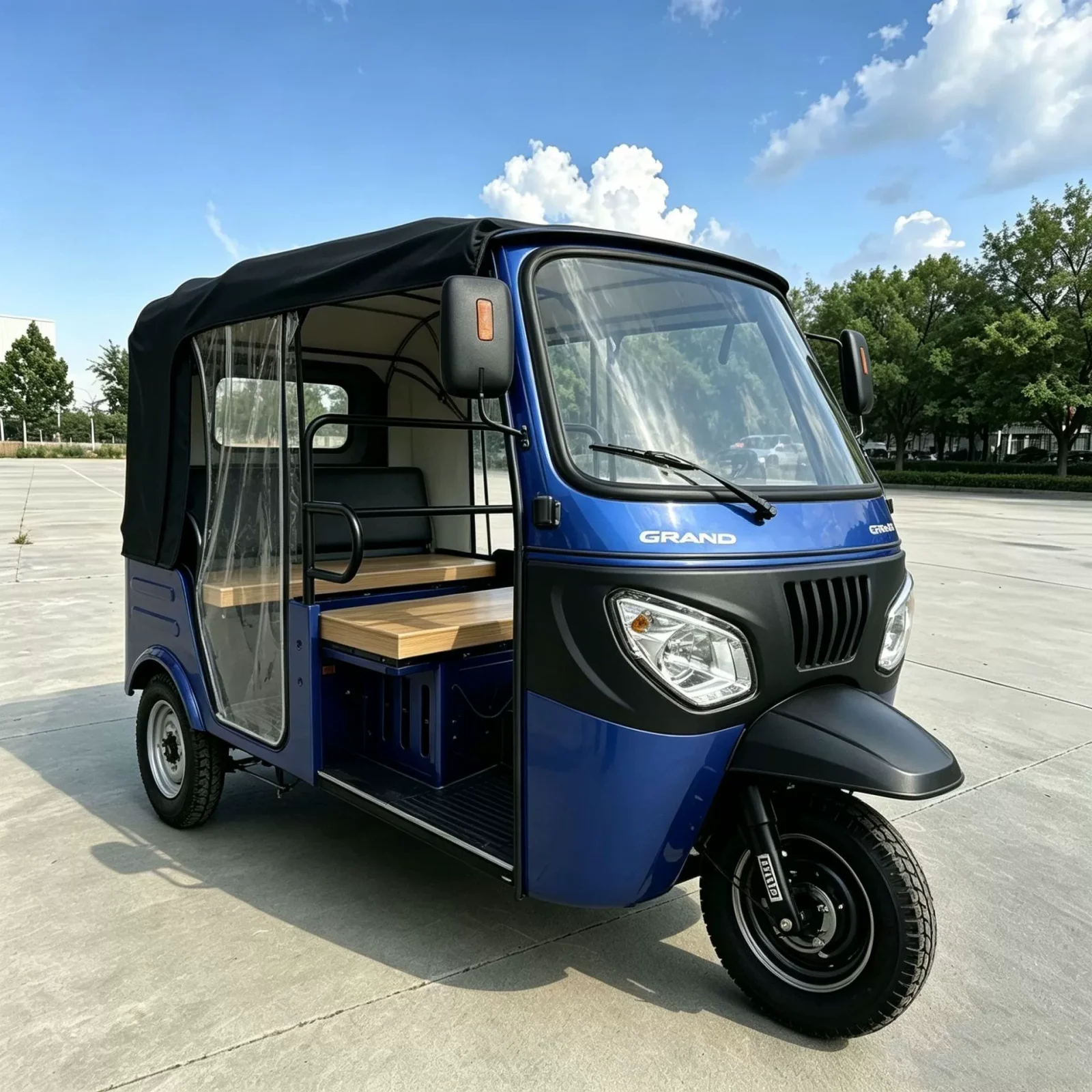 TRIVARO 300cc Passenger Trike 6-Seater, 1000kg Payload — Model 163ML