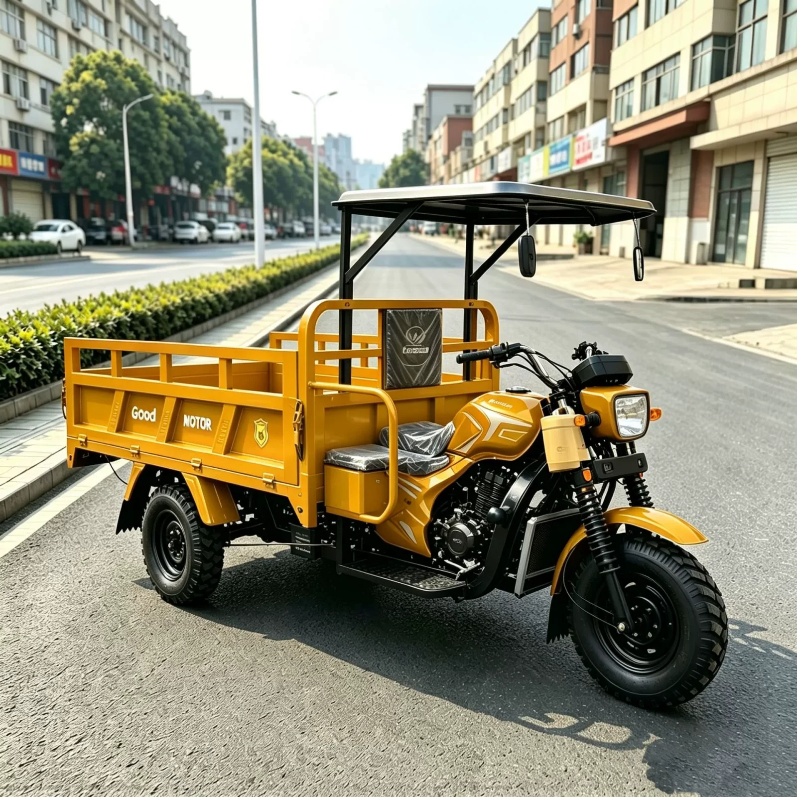 TRIVARO 110cc Cargo Trike for Export — Model JS150ZH-5D