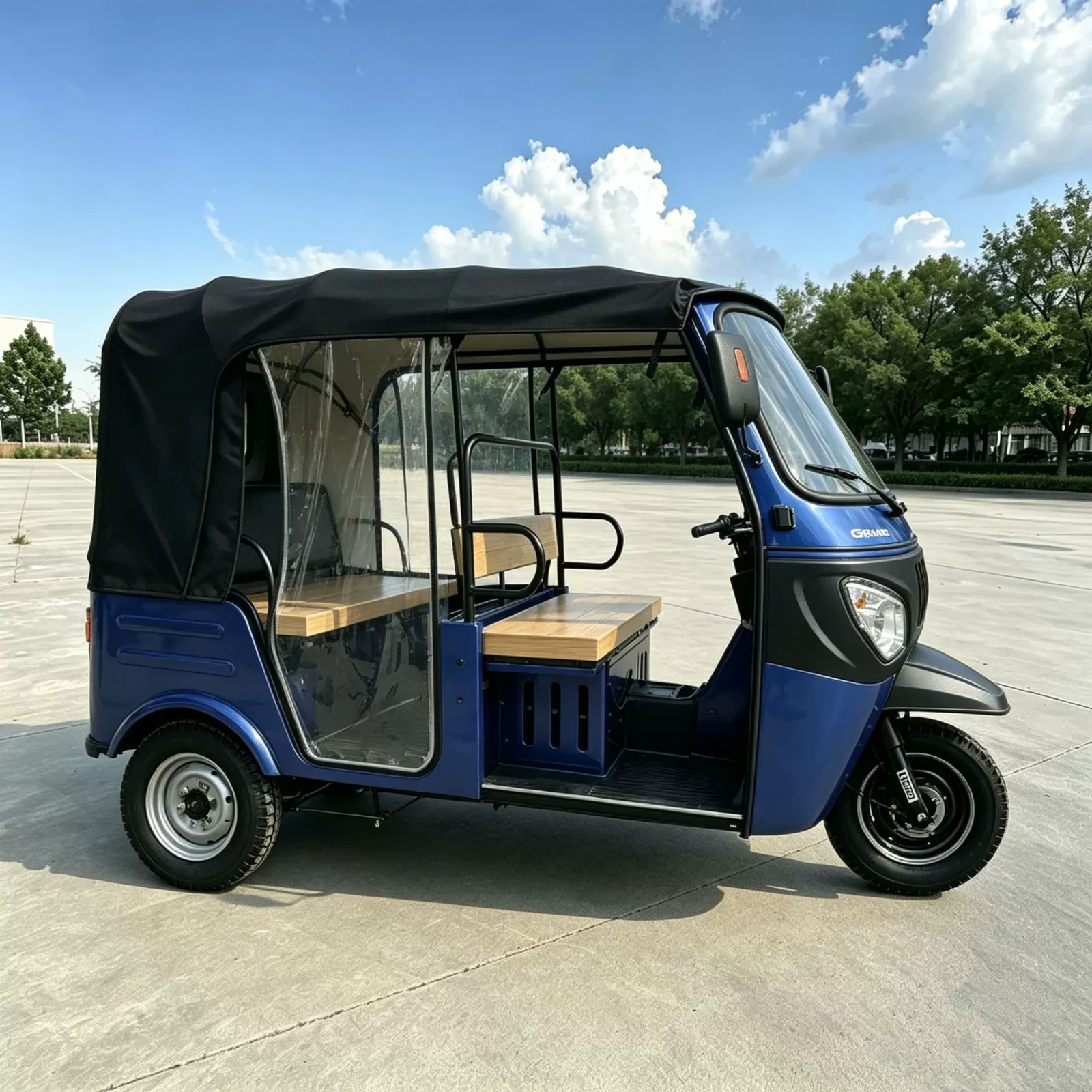 TRIVARO Fuel Passenger Trike for Export — Model TRV-55348091